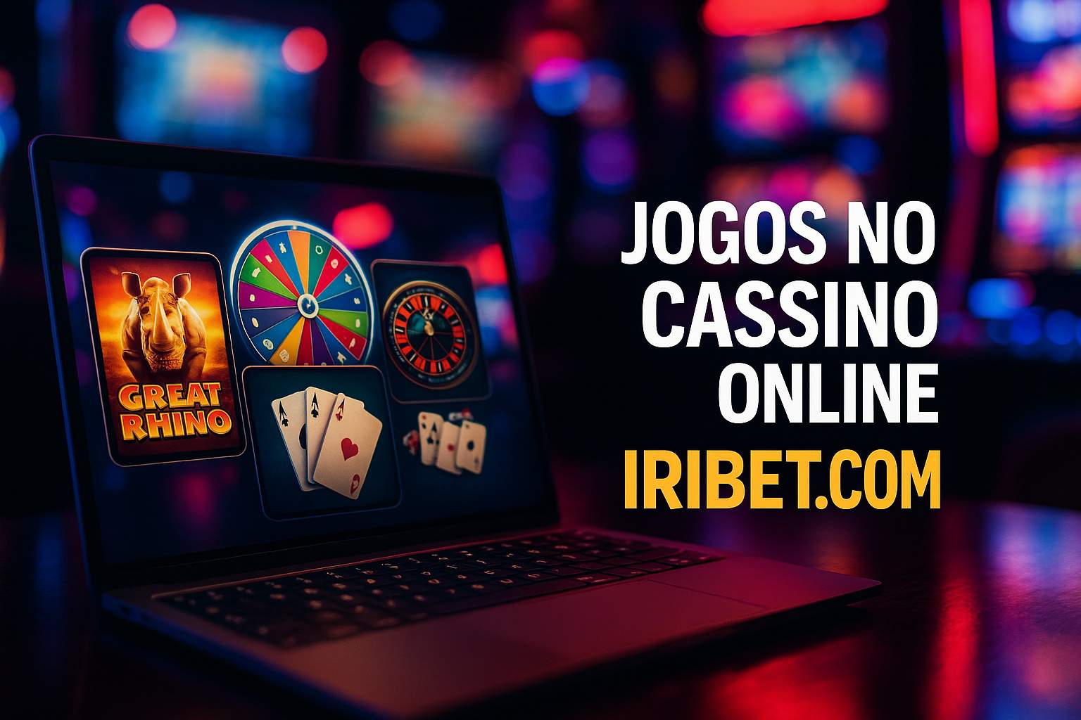 Jogos de cassino online inovadores e emocionantes na IRIBET.COM