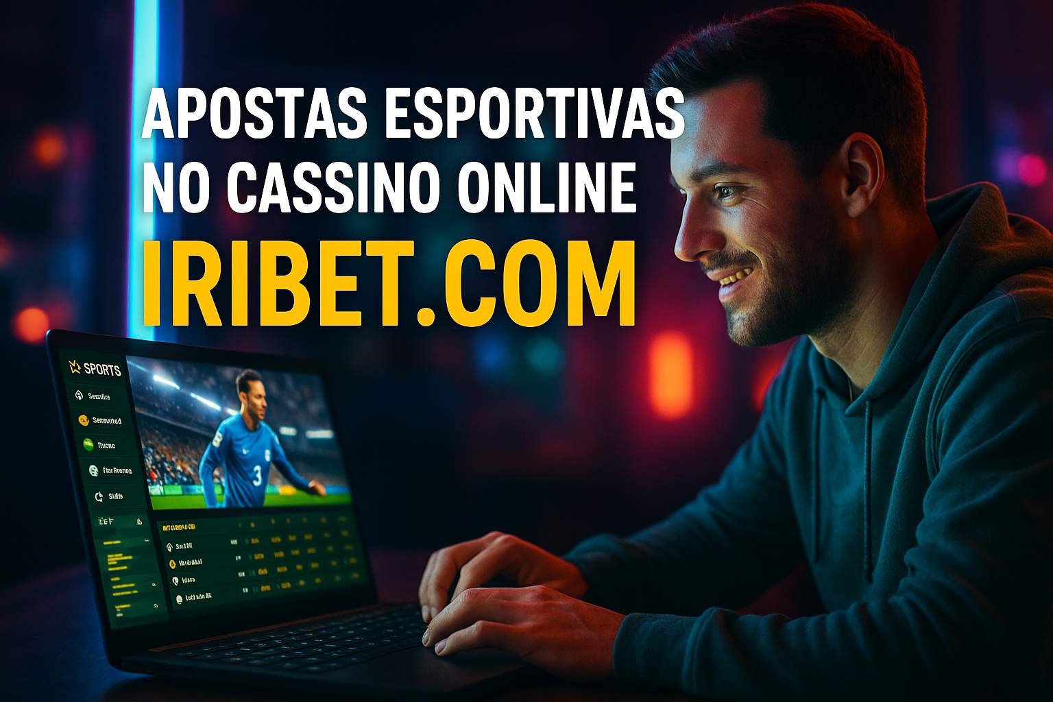 Aposte em apostas esportivas no cassino online IRIBET.COM